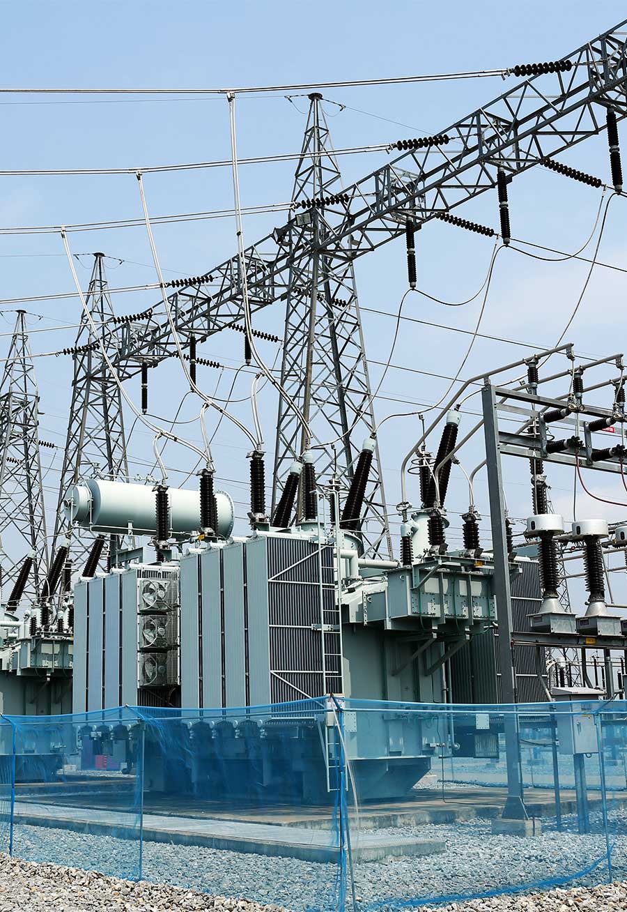 Instalare stații electrice de înaltă tensiune